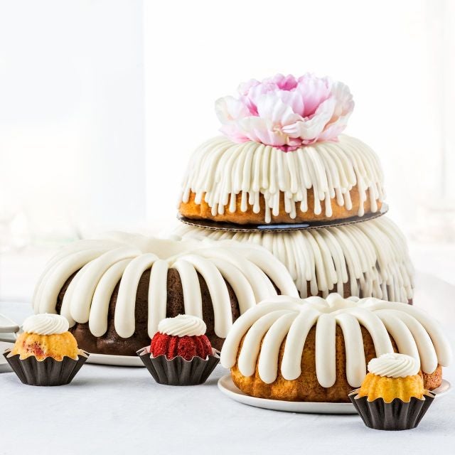 Cake assortment banner