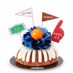 Limited Time Flavor! Lemon Raspberry MVP - Basketball Bundt Cake