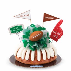 Limited Time Flavor! Lemon Raspberry MVP - Football Bundt Cake