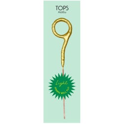 TOPS Malibu "9" Sparkler Candle