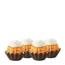 Dozen white chocolate raspberry flavor Bundtinis 