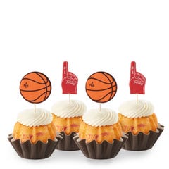 Limited Time Flavor! Lemon Raspberry Basketball Bundtinis