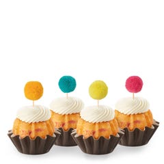 Limited Time Flavor! Lemon Raspberry Confetti Pom Poms Bundtinis