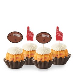 Limited Time Flavor! Lemon Raspberry Football Bundtinis