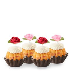 Limited Time Flavor! Lemon Raspberry Roses Bundtinis
