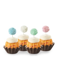 Limited Time Flavor! Lemon Raspberry Soft Pastel Pom Poms Bundtinis