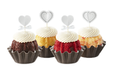 White Hearts (Includes 12)